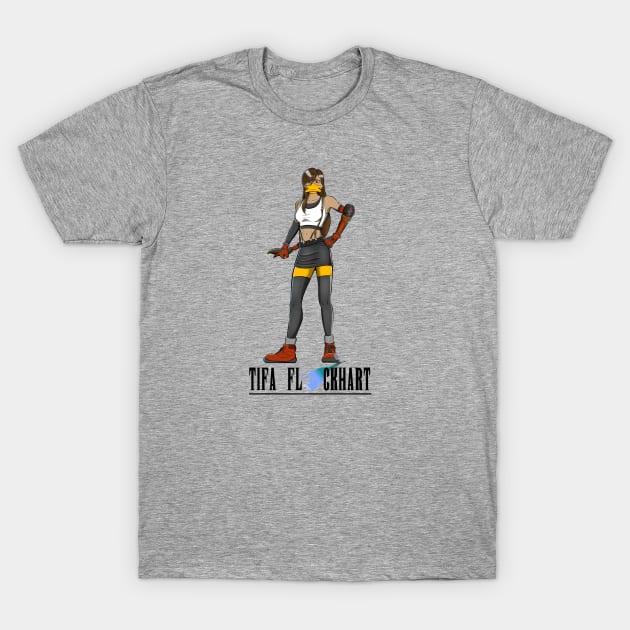 Tifa Flockhart T-Shirt by Gameplay Fowl Store